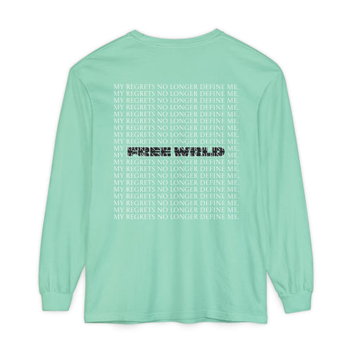 'My Regrets No Longer Define Me' Mint Graphic
